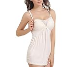 Spinas (スピナス) マタニティ インナー 下着 レースがカワイイ 授乳 キャミソール パッド一体型 キャミ ブラトップ 産前 産後 全4色（ホワイト/ピンク/ベージュ/ブラック）