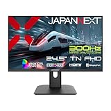 【Amazon.co.jp限定】 24.5インチ TNパネル搭載 300Hz/1ms(MPRT)対応 フルHD(1920x1080)解像度 ゲーミングモニター JN-T245G300F HDMI DP sRGB:100% DCI-P3:93% HDR400相当 PS5 フルHD:120Hz接続 【2年保証】