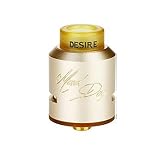 DESIRE MAD DOG 24 RDA (VAPE STEEZ オリジナル VAPE BAND付き ) リビルダブル・ドリッパー・アトマイザー (gold)