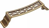 Bosetti Marella Oriental Handle Pull, Antique Brass Dark finish by Bosetti Marella