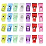 Copeflap クリップ 裁縫 手芸 仮止め 固定 7色 18mm幅 プラスチック ミニ 小 (30)