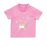 BabyChips おかめいんこ(名入れ半袖ベビーTシャツ) 120 ピンク