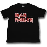 リトルロックストアー　男児／ボーイズ　Tシャツ アイアンメイデン (ロゴ) (1〜2歳)