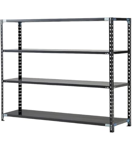 Amazon｜ゴリララック 4段収納 スチールラック 幅183cm 奥行61cm 高さ