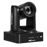 FoMaKo 4K@60fps PTZカメラ NDI|HX3 カメラ AI自動追尾 20倍光学ズーム USB3.0/NDI/3G-SDI/HDMI2.0出力 AI自動追尾 UHD1/2.8"センサー POEサポート 4KP60 大人数の会議 教育 病院 教会 ライブ配信 イベント対応 天井けスタンド付き 4K HDR対応|K800N
