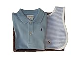 ラルフローレンの子供服　POLO　RALPHLAUREN　ベビー　出産お祝いセット（長袖）　男の子　７０ｃｍ　３ヶ月～６ヶ月用 [並行輸入品]