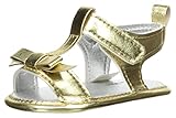 Little Me新生児女の子Bow Sandal カラー: ゴールド