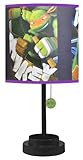 Nickelodeon TMNT Table Lamp with Die Cut Lamp Shade with CFL Bulb [並行輸入品]