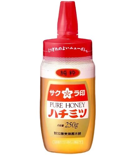 Amazon | 加藤美蜂園 サクラ印 純粋ひまわりはちみつ 150g×3個 | 加藤