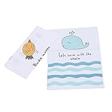 2 # cartoon-2pcs-newborn-soft-saliva-nursing-towel-baby-cotton-gauze-handkerchief