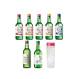 韓国焼酎大人気7種シリーズ【桃、グレープフルーツ、ブルーベリー、ザクロ、ゆず、チヨウンチョロム、チャミスル】 [並行輸入品]