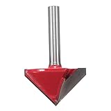 SODIAL V-グルーブフライス盤　V-ナット HM CNC　彫刻機フライス盤適用 6mm x 32mm x 90度