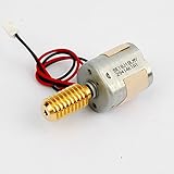 Dowonsol NMB 12V 六極回転子超精密 18*18mm マイクロモーター スクリュー 12000 RPM