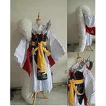 Amazon.co.jp: [PAMEENCOS] 犬夜叉 サンゴ殺生丸コスプレ衣装＋