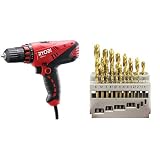 リョービ(RYOBI) ドライバードリル CDD-1020 鉄工用ドリル付きセット
