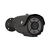 Linemak IR Bullet camera, 1/3 SONY CMOS Sensor, 1000TVL, 2.8mm-12mm varifocal lens, 72pcs LEDs, 196f