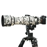 Rolanpro シグマレンズ保護カバー SIGMA 150-600mm F/4.5-6.3 DG DN OS  Sports用 迷彩レンズコート レンズ保護カバー 望遠レンズカバー [灰色のデジタルカモフラージュ]