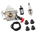 F Fityle 交換部品　キャブレターキット Stihl FS40 FS50 KM56 FS56C FS70 FS70C FC56C FC70対応　高品質