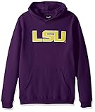 NCAA LSU Tigers Boys 8 – 20 " Primaryロゴフリースパーカー、Regal Pule、XL ( 18 )