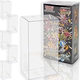 EYESRAIL Boxx Guardian ポケモンカード用 BOX ローダー UVカット 国内製造 コレクション 透明 保管ケース (スリムハーフBOX, 【5個】)