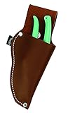 Weaver Leather Pistol Type Pruner Pouch, Brown, 9" [並行輸入品]