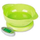 Demiawaking　電子秤 デジタルスケール 皿はかり 　クッキングス　 精密 計量秤 超小型 研究用 キッチン用 1g単位5000ｇまで計量可能 (トレイ一つ)