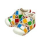 MIKIHOUSE HOTBISCUITS/ミキハウスホットビスケッツ マルチチェック＆ドット ファーストベビーシューズ １１．５cm,マルチ