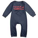 ファッション ボーイとガール シュプリーム ロゴ デザイン 半袖ロンパース コットン Navy Size 24 Months
