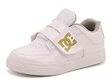 DC SHOE(ディーシーシュー) TODDLERS PURE V 2 SE SN(トドラーズピュアV2SN) ADTS300028 WG1 ホワイト/ゴールド