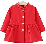 QD-WSTウインドジャケット カッパ レイン コート 長袖 女の子 子供服　キッズコート　子供服　子供コート　キッズ服　女の子服 　レッド　イエロー　ピンク　三色 (66, レッド)