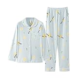 ALUP- 秋と冬 - パジャマ家庭綿ゆるい甘い家庭服 ( 色 : As shown , サイズ さいず : M )