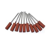 JINTONG ゴム砥石 2.35mmシャンク コーン ヘッド セラミック 研磨 マウント50個入り NO.29
