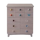 東谷(Azumaya-kk) チェスト ホワイト 幅60×奥行36×高さ70cm TTF-954WH