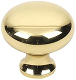 Century Hardware .01-1505-3 Maryland 1-3/16" Diameter Round Knob, Polished Brass [並行輸入品]