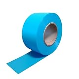 タフニール ビニールテープ 幅50mm x 100M 非粘着タイプ (ブルー)