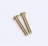 Dagly（TM）家具のハンドルの25pcs 4 * 22ミリメートルの金属ねじ