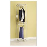 RACK,GARMENT TOWER,18",BK