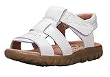 Taiycyxgan Boy 'sベルクロレザーサンダル防水ビーチ靴(ベビー幼児/キッズ) US サイズ: 21: 6-9 months/13cm/5.1" カラー: ホワイト