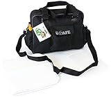iSafe Changing Bag Luxury Quality - Black/Grey (Black Grey) by iSafe
