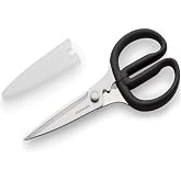 KitchenAid All Purpose Shears, Kitchen Scissor, Durable and Easy to Clean, Onyx Black