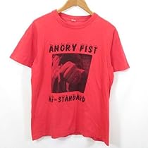 非売品 Hi-standard ANGRY FIST Tシャツ Mサイズ 保管品 Hi-Standard ANGRY FIST Tシャツ ハイスタンダード - メルカリ