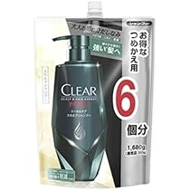 【新品未使用】CLEAR MEN スカルプシャンプー 1680ml✕6 Amazon | クリア(CLEAR) フォーメン トータルケア スカルプ シャンプー