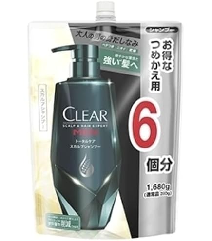 クリアフォーメン トータルケア スカルプシャンプー つめかえ用 × 18個セット Amazon | クリア フォーメン トータルケア スカルプシャンプー