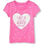 ザ・チルドレンズプレイス THE CHILDREN'S PLACE/ ショートスリーブグリッターネオングラフィックティ トップス半袖Tシャツ 3歳【並行輸入】