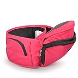 【ベビーアムール 】Bebamour 簡単デザイン カラフル的なベビー用品臀部シット ウエストキャリー (ピンク)