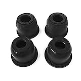 ブーツ4個セット 【 ミラ ( L250S / L250V / L260S / L260V / L275S / L275V / L285S / L285V ) / ミラアヴィ ( L250S ) / ミラジーノ ( L650S / L660S ) / ムーヴ （ L150S / L152S / L160S / L175S / L185S / LA100S / LA110S ） / タント ( L350S / L360S / L375S / L385S ) / ソニカ ( L405S / L415S ) / エッセ ( L235S / L245S ) / bB ( QNC20 / QNC21 / QNC25 ) / パッソ ( KGC10 / KGC15 / KGC30 / KGC35 / QNC10 / NGC30 ) 】 タイロッドエンドブーツ 2個 & ロアボールジョイントブーツ2個　タイロッドエンド外径37ミリに適合 4個セット TBC006+TBC031