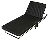 完成品折りたたみベッド 跳ね上げ式 ブラック