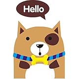 子供のベッドルーム、犬のための10実用的なライトスイッチおかしいウォールステッカー・壁用シールのセット