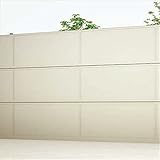 LIXIL TOEX　防音フェンス　すやや　R1型　本体　遮音パネル　高：800用　※フェンス1枚の価格となります　【防音フェンス　柵】 　ホワイト（アイボリー）