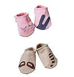 2ペア子供/ベビー/幼児用靴下耐久性のあるホーム/アウトドアソックス